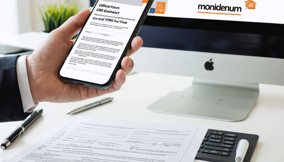 découvrez comment obtenir gratuitement votre extrait kbis officiel grâce à monidenum kbis avec notre guide pratique et facile à suivre.