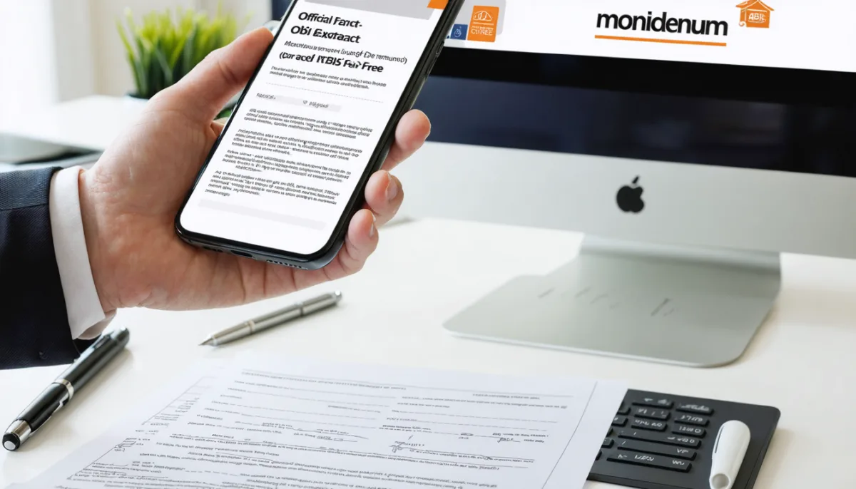 découvrez comment obtenir gratuitement votre extrait kbis officiel grâce à monidenum kbis avec notre guide pratique et facile à suivre.